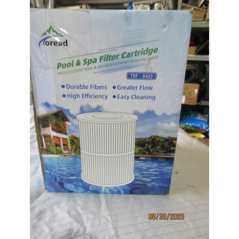 Toread TRF-8465 Pool Spa Filter Cartridge Pleatco PWK65 Unicel C-8465 FC-3960